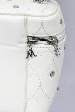 画像7: Me roir / ハートキルティングショルダーバッグ  アイボリーＸシルバー T-26-03-31-041-GO-BG-SA-ZT