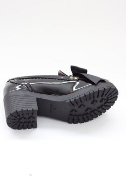 画像7: Amavel / パールリボンローファー M 黒 T-26-03-31-045-CA-SH-SA-ZT