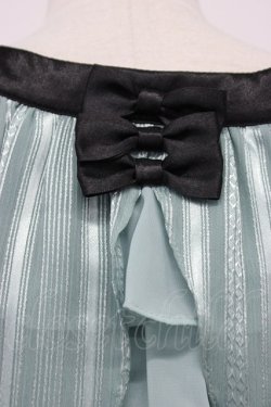 画像3: axes femme / ラメストライプノースリーブワンピース  グリーンＸ黒 T-26-03-31-007-AX-OP-SA-ZT