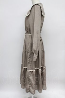 画像3: axes femme / セーラー襟ティアードワンピース  ピンク T-26-03-31-008-AX-OP-SA-ZT