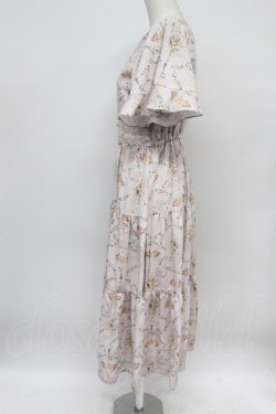 画像3: axes femme / レーヌローズ柄ワンピース  ピンク T-26-03-31-012-AX-OP-SA-ZT