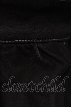 画像5: EAT ME / ペプラムデニムワンピース M 黒 T-26-03-31-017-LO-OP-SA-ZT