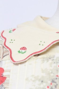 画像5: Jane Marple / きのこEMBカラーのシャペロンルージュワンピース  アイボリー T-26-04-03-019-JM-OP-SA-ZT