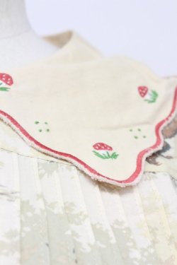 画像6: Jane Marple / きのこEMBカラーのシャペロンルージュワンピース  アイボリー T-26-04-03-019-JM-OP-SA-ZT