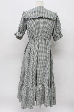 画像2: m petit by misako / AM*ギンガムCHKワンピース M 黒Ｘ白 T-26-04-03-020-LO-OP-SA-ZT