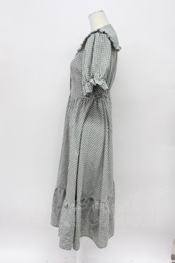 画像3: m petit by misako / AM*ギンガムCHKワンピース M 黒Ｘ白 T-26-04-03-020-LO-OP-SA-ZT