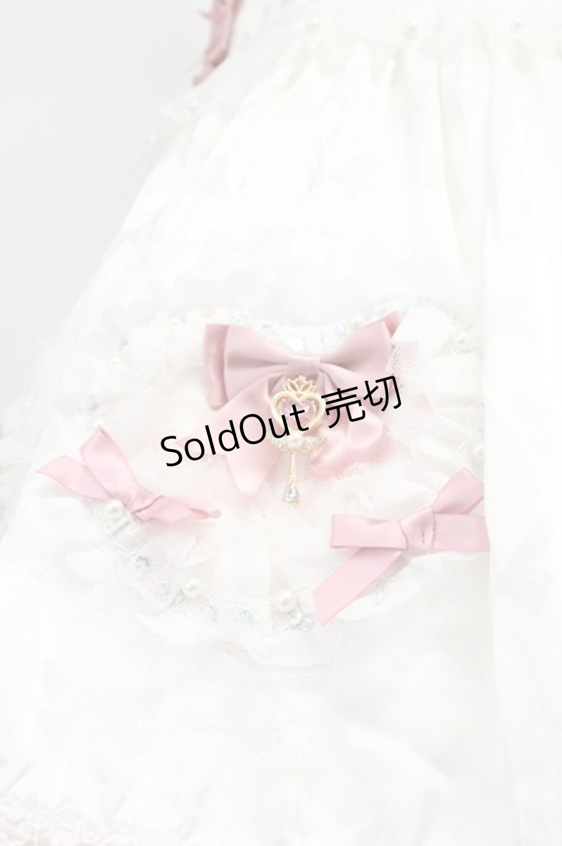 画像6: To Alice / Magical Girl Dress L 白Ｘピンク T-26-04-03-002-LO-OP-SA-ZI (6)