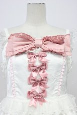 画像7: To Alice / Magical Girl Dress L 白Ｘピンク T-26-04-03-002-LO-OP-SA-ZT661 (7)