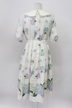 画像2: Melody BasKet / 紫陽花のピューリタンカラーワンピース   T-26-04-03-030-LO-OP-SA-ZT