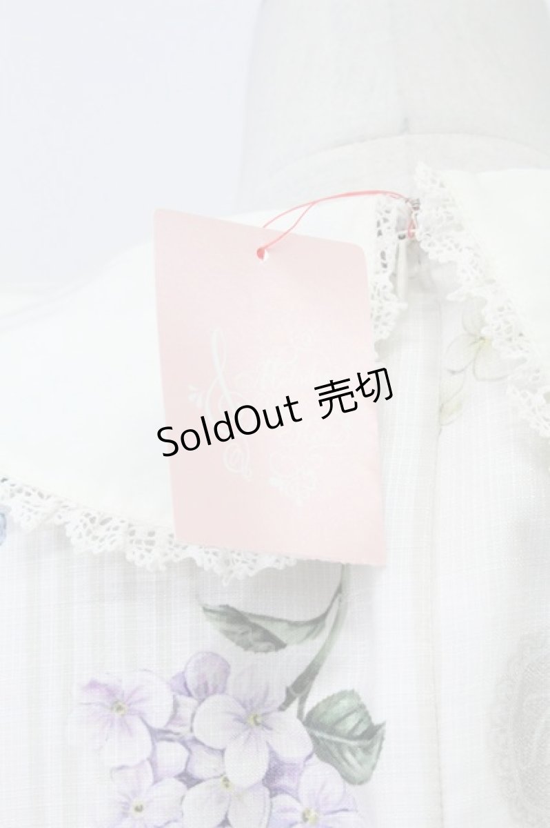 画像3: Melody BasKet / 紫陽花のピューリタンカラーワンピース   T-26-04-03-030-LO-OP-SA-ZT540 (3)