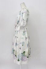 画像4: Melody BasKet / 紫陽花のピューリタンカラーワンピース   T-26-04-03-030-LO-OP-SA-ZT540 (4)