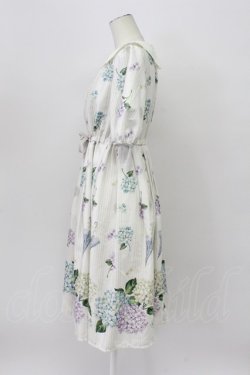 画像4: Melody BasKet / 紫陽花のピューリタンカラーワンピース   T-26-04-03-030-LO-OP-SA-ZT
