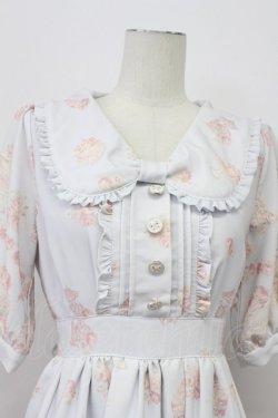 画像4: LIZ LISA / メロメロスイーツ柄ワンピース 0 サックス T-26-04-03-031-LO-OP-SA-ZT