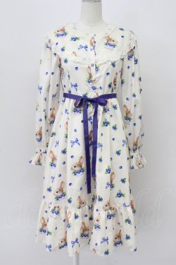 画像1: Emily Temple cute / Berry Bunnyワンピース S アイボリー T-26-04-03-033-ET-OP-SA-ZT