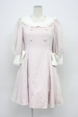 画像1: mellfy memory / Magical sailorワンピース M ピンクＸ白 T-26-04-03-004-0-OP-SA-ZT661 (1)