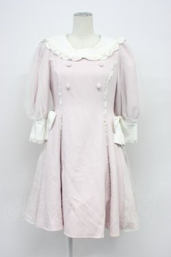 画像1: mellfy memory / Magical sailorワンピース M ピンクＸ白 T-26-04-03-004-0-OP-SA-ZT