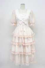 画像1: Lolime / Sailor Dollワンピース M ピンク T-26-04-03-005-LO-OP-SA-ZT (1)