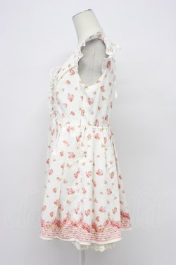 画像3: LIZ LISA / 花&裾ストライプ柄ワンピース 0 ホワイト T-26-04-03-006-LO-OP-SA-ZT