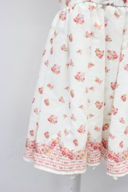 画像5: LIZ LISA / 花&裾ストライプ柄ワンピース 0 ホワイト T-26-04-03-006-LO-OP-SA-ZT