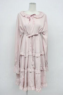 画像1: FCL / ティアードワンピース L ピンク T-26-04-03-008-LO-OP-SA-ZT