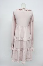 画像2: FCL / ティアードワンピース L ピンク T-26-04-03-008-LO-OP-SA-ZT661 (2)