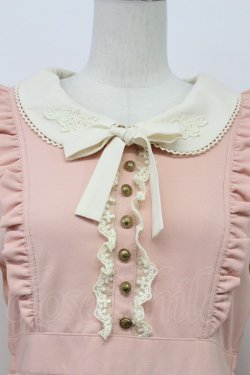 画像4: Ank Rouge / 重ね着風ワンピース M ピンク T-26-04-03-011-CA-OP-SA-ZT