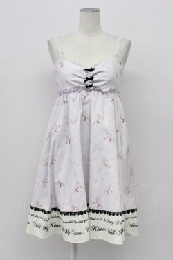 画像1: Ank Rouge / ユニコーン柄キャミワンピース M ラベンダー T-26-04-03-012-CA-OP-SA-ZT