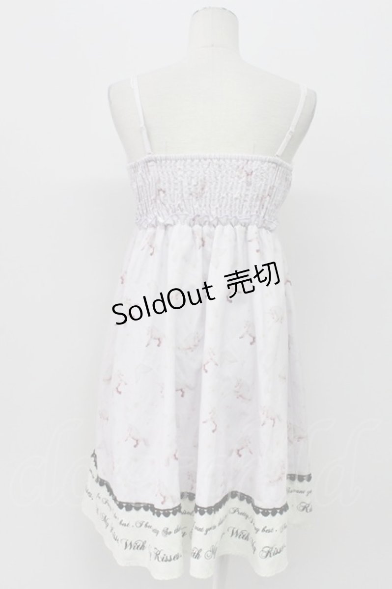 画像2: Ank Rouge / ユニコーン柄キャミワンピース M ラベンダー T-26-04-03-012-CA-OP-SA-ZT661 (2)