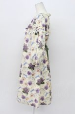 画像3: Leur Getter / Flower Letter袖付ワンピース  アイボリー T-26-04-03-014-LU-OP-SA-ZT533 (3)