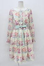 画像1: Emily Temple cute / Decoration CAKEワンピース M クリーム T-26-04-03-015-ET-OP-SA-ZT (1)