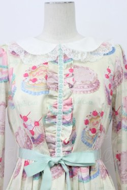 画像4: Emily Temple cute / Decoration CAKEワンピース M クリーム T-26-04-03-015-ET-OP-SA-ZT