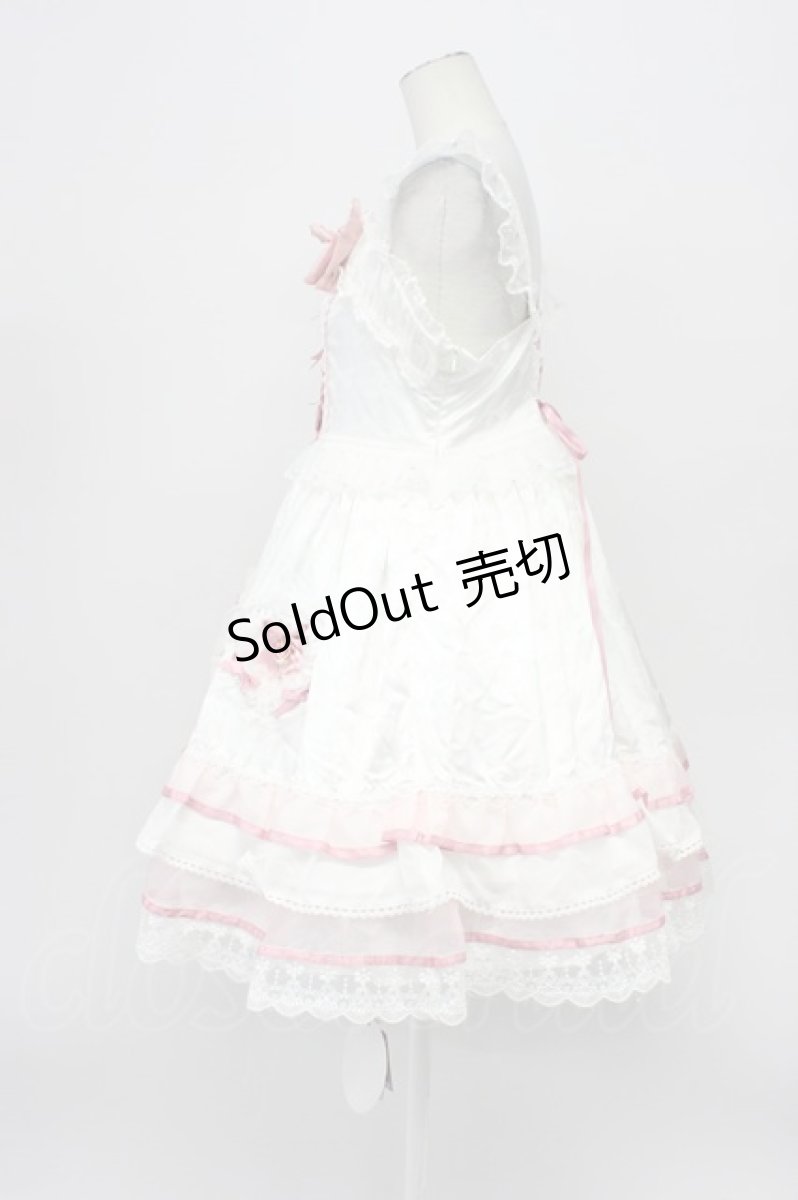 画像3: To Alice / Magical Girl Dress L 白Ｘピンク T-26-04-03-002-LO-OP-SA-ZI (3)