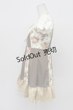 画像3: Ank Rouge / 半袖プルオーバー&ジャンパースカートセットアップ M ホワイト T-26-04-03-017-CA-TO-SA-ZT