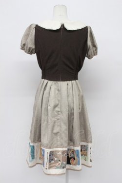 画像2: Secret Honey / アイムウィッシングワンピース(白雪姫ver)  ブラウン T-26-04-03-018-CA-OP-SA-ZT