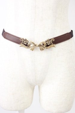 画像1: axes femme / リトルリボンゴムベルト  ゴールド T-26-04-04-028-AX-ZA-SA-ZT