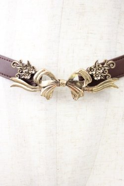 画像3: axes femme / リトルリボンゴムベルト  ゴールド T-26-04-04-028-AX-ZA-SA-ZT