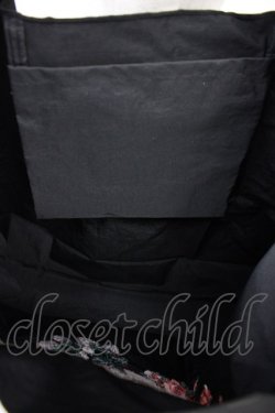 画像3: m petit by misako / ジャムエコバッグ  ブラック T-26-04-04-033-LO-ZA-SA-ZT