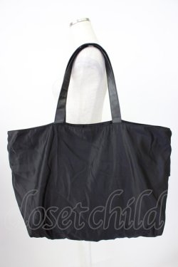 画像2: EAT ME / フリルトートバッグ  黒 T-26-04-04-035-LO-BG-SA-ZT