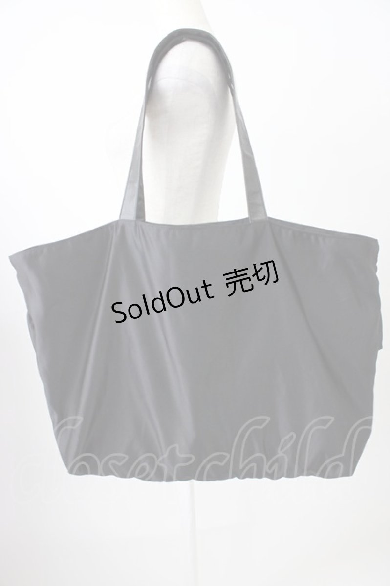 画像2: EAT ME / フリルトートバッグ  黒 T-26-04-04-037-LO-BG-SA-ZTK051 (2)