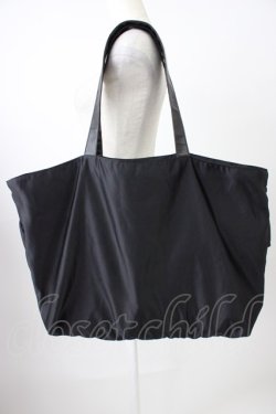 画像2: EAT ME / フリルトートバッグ  黒 T-26-04-04-037-LO-BG-SA-ZT