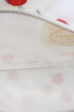 画像4: Jane Marple / Skipping cherries bag  白ｘ赤 T-26-04-04-039-JM-BG-SA-ZTK051 (4)