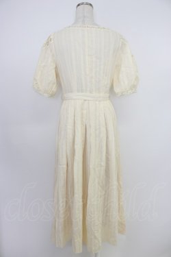 画像2: an another angelus / レース使いコットンドビーパフスリーブワンピース【洗える】  生成り T-26-04-04-009-CA-OP-SA-ZT