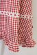 画像4: Cherirulu Chocola / ギンガムチェックジャンパースカート L 赤ｘ白チェック T-26-04-04-011-GO-OP-SA-ZT (4)