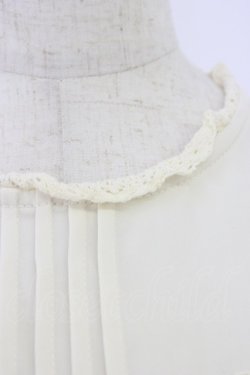 画像5: Fi.n.t / スクエアレースハイネックブラウス  生成り T-26-04-04-001-CA-BL-SA-ZT