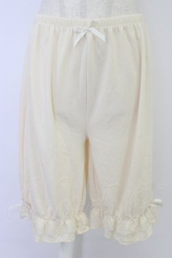 画像1: Kurumi Collaboration / マダムノクターン裏起毛インナーボトム LL 生成り T-26-04-04-019-GO-PA-SA-ZT