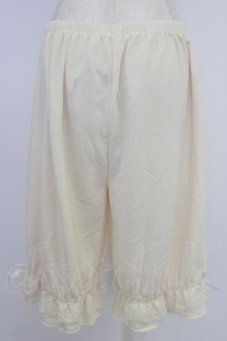 画像2: Kurumi Collaboration / マダムノクターン裏起毛インナーボトム LL 生成り T-26-04-04-019-GO-PA-SA-ZT