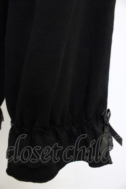 画像3: Kurumi Collaboration / マダムノクターン裏起毛インナーボトム LL 黒 T-26-04-04-020-GO-PA-SA-ZT