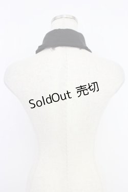 画像2: GPTH(買取対象外) / ガーゼ付け襟  黒 T-26-04-04-021-LO-ZA-SA-ZT