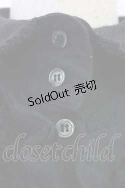 画像4: GPTH(買取対象外) / ガーゼ付け襟  黒 T-26-04-04-021-LO-ZA-SA-ZT