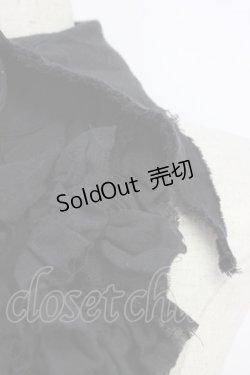 画像5: GPTH(買取対象外) / ガーゼ付け襟  黒 T-26-04-04-021-LO-ZA-SA-ZT